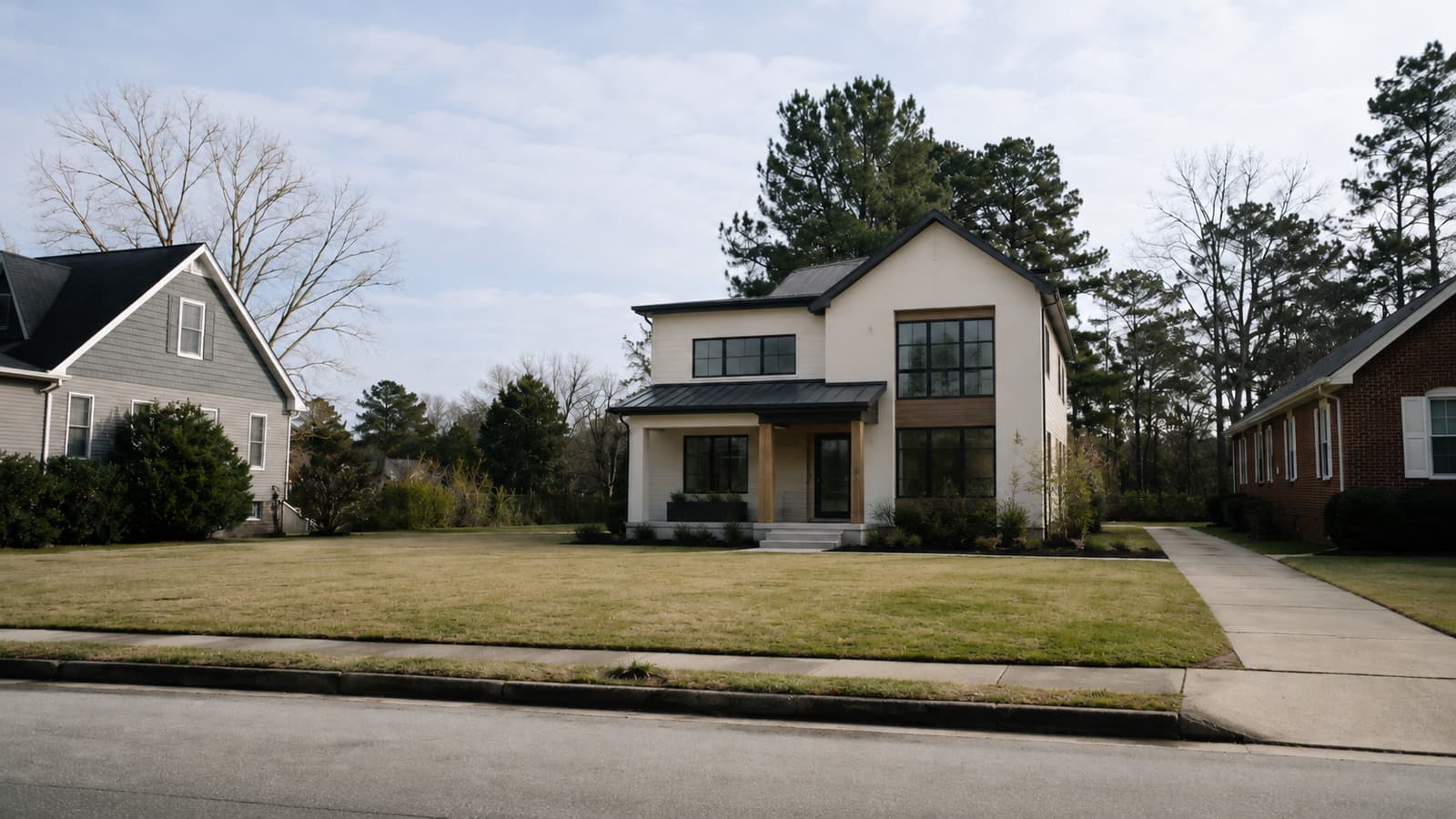 Why the Same House Plan Needs Three Different Front-Yard Answers in Marietta